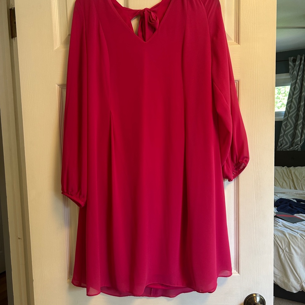 Nine West Vibrant Pink Dress